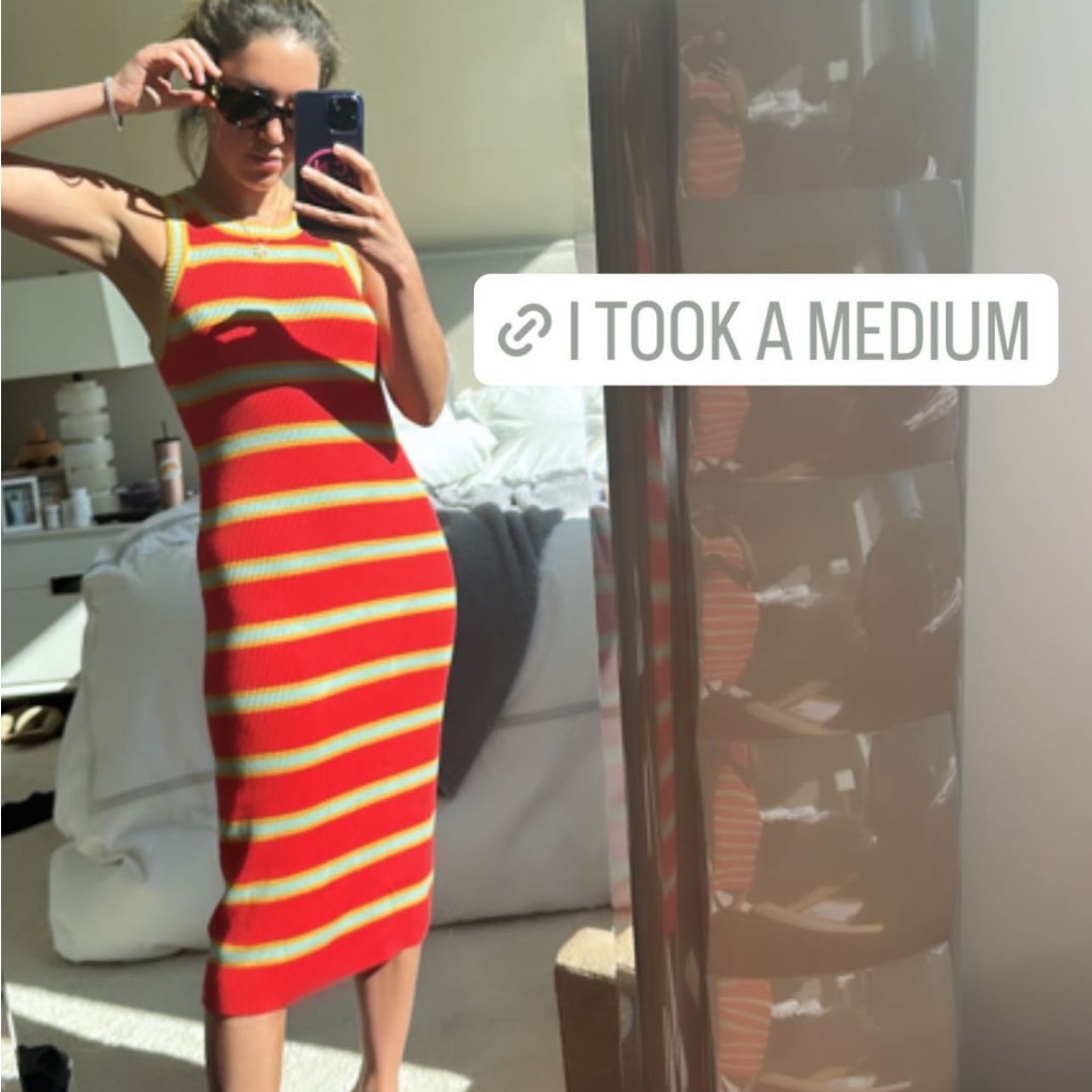 Mother Chin Ups Midi Dress